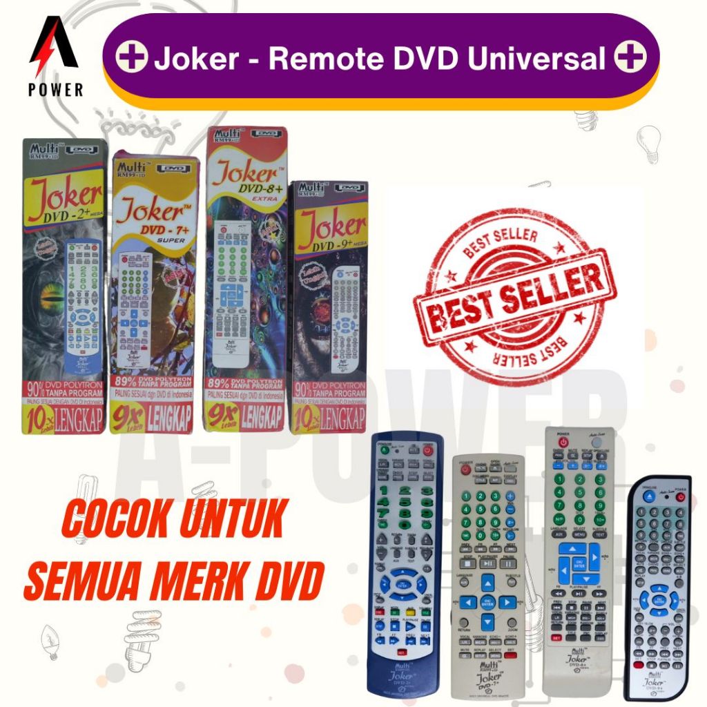 Joker - Remote DVD Multi / Universal