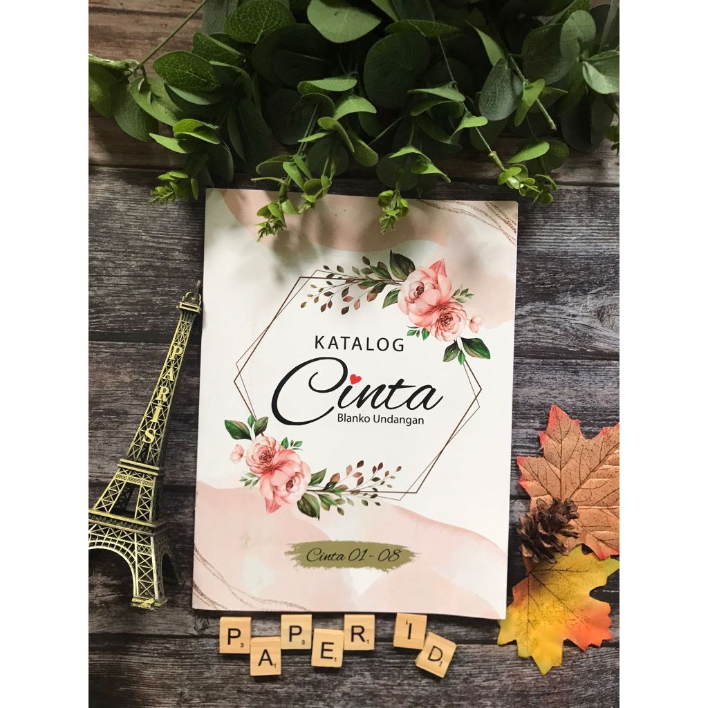Katalog Blanko Undangan Cinta