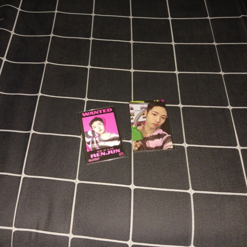 Photocard Lenti Renjun Glitch Mode Glitch ver