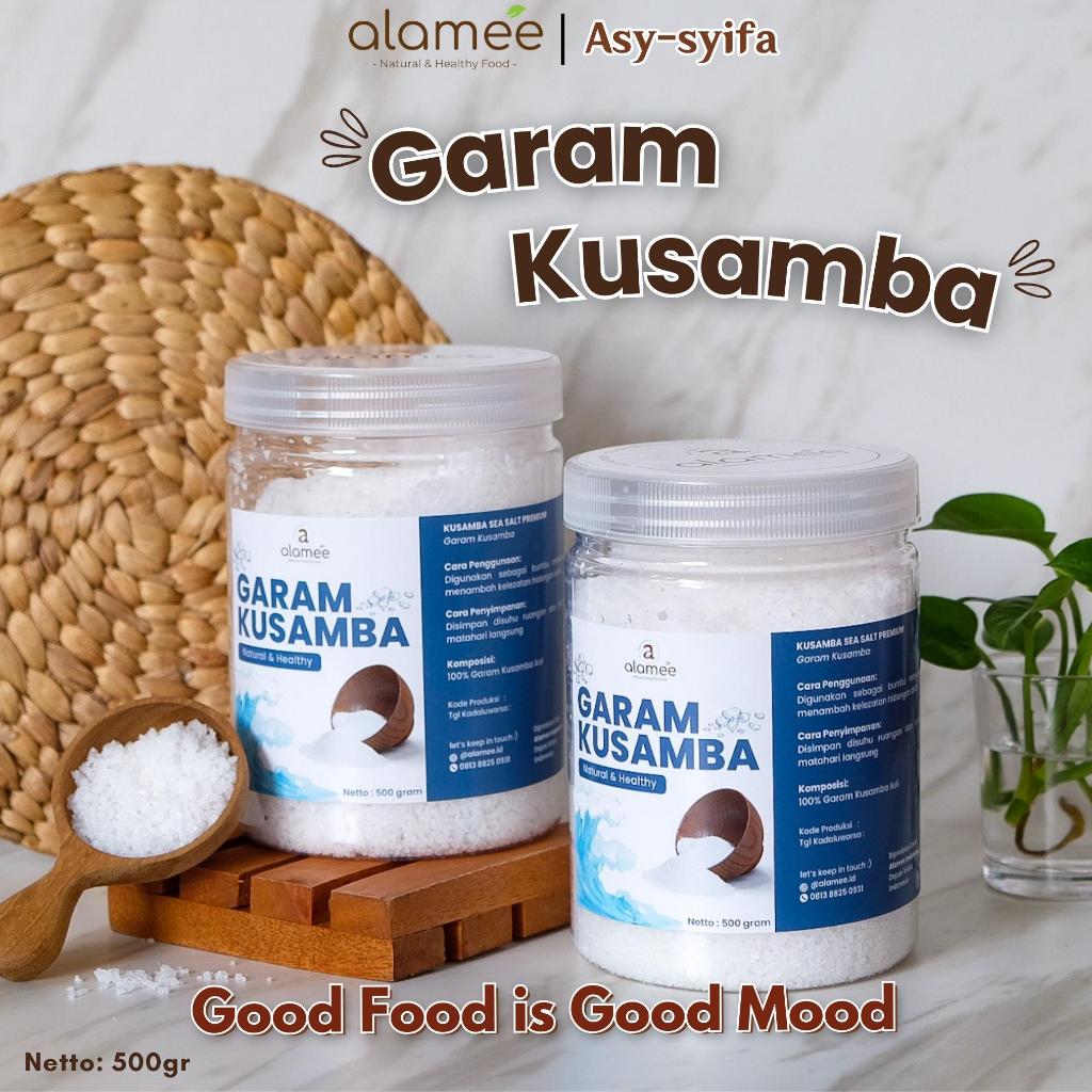 

Garam Kusamba Sea Salt Organik Murni Natural Alami Organic Seasalt Lokal Non MSG sehat Premium Laut Bali 500gr