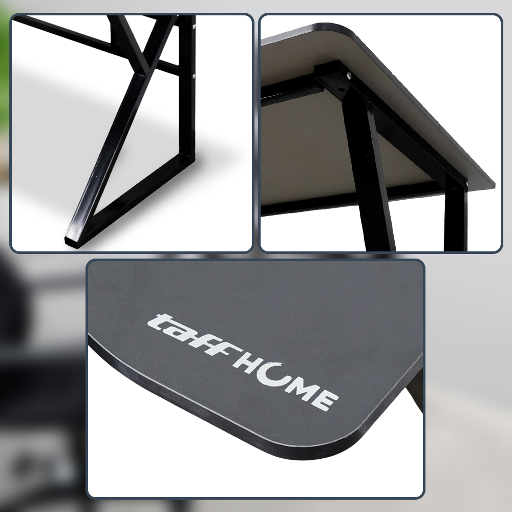 PP Meja Komputer Gaming Kantor Laptop PC Gamers Kerja Minimalis Besi Kuat Kokoh Desk Frame Table