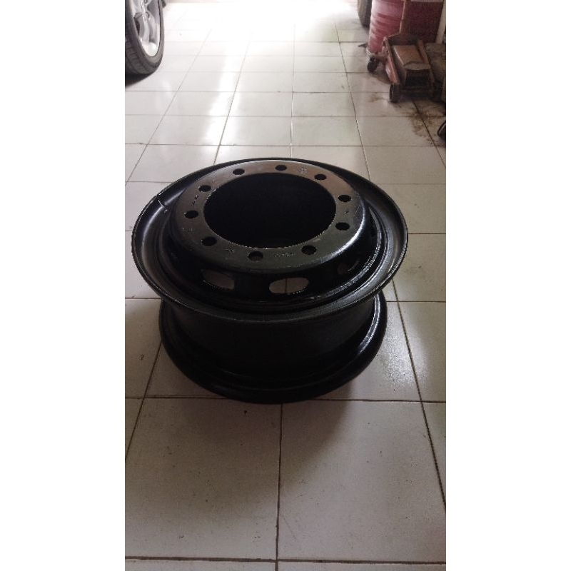 Velg truk Tronton / Trailer Fuso, Hino, Giga R20 (Lobang 10) tebal 14mm