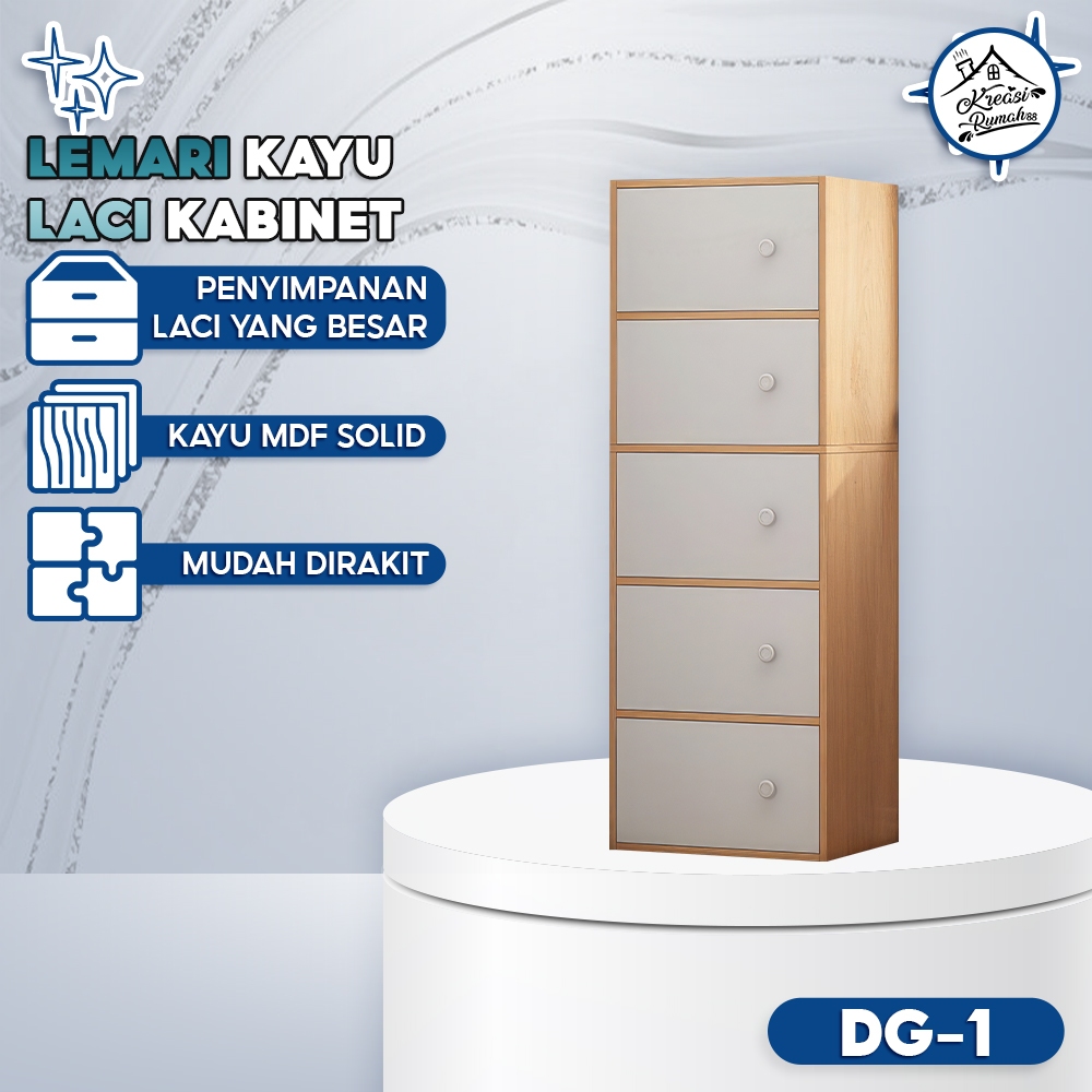 Lemari Laci Kecil Minimalis Lemari Serbaguna Kabinet Penyimpanan Lemari Kabinet Kayu