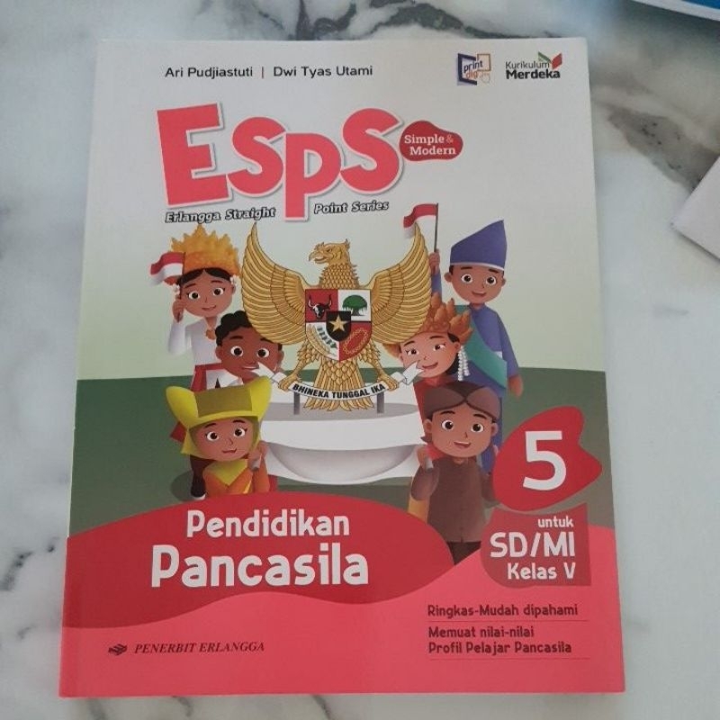 

BUKU ESPS PENDIDIKAN PANCASILA 5 ERLANGGA