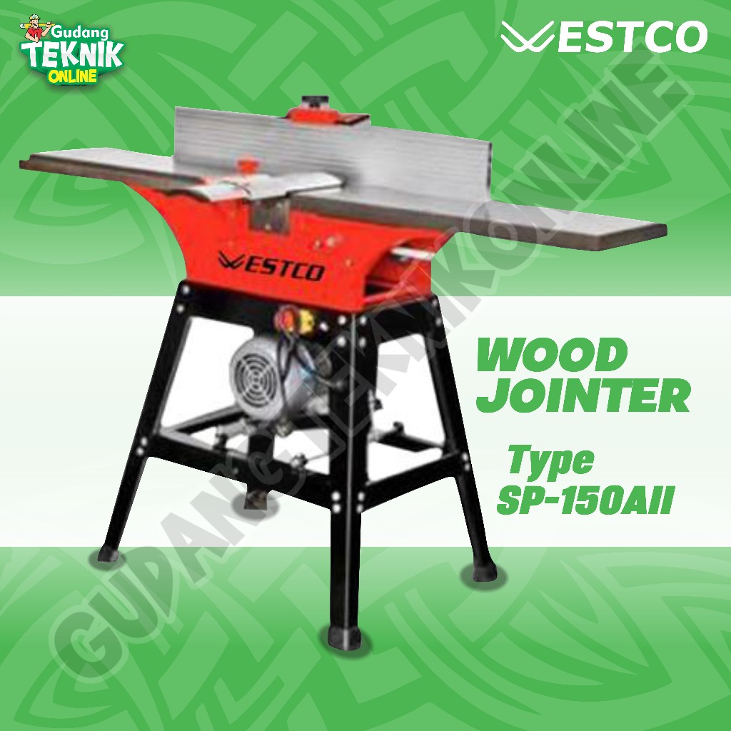 WESTCO SP150AII / Hand Jointer - Mesin Jointer SP-150AII 6inch - Wood Jointer 6 Inch - Westco SP150A