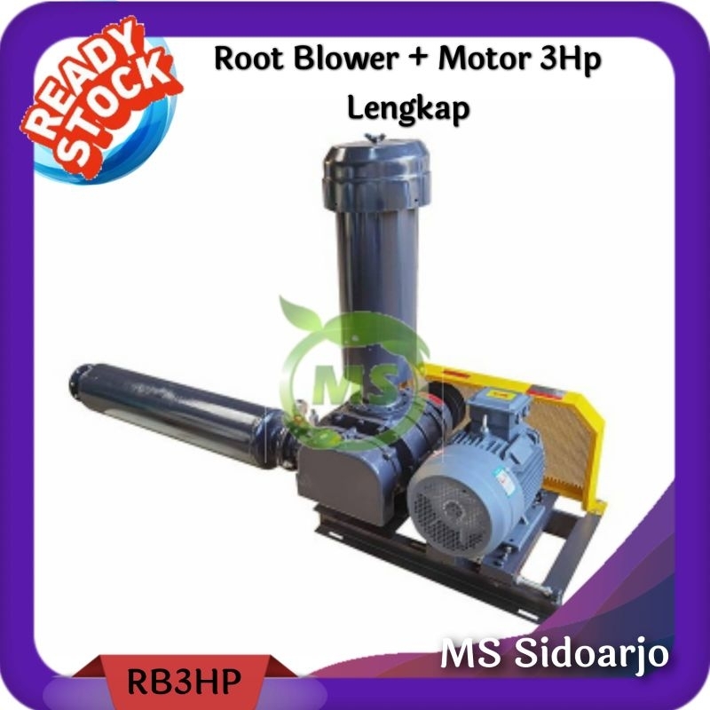 ROOT BLOWER MOTOR 3HP 3PHASE FULLSET