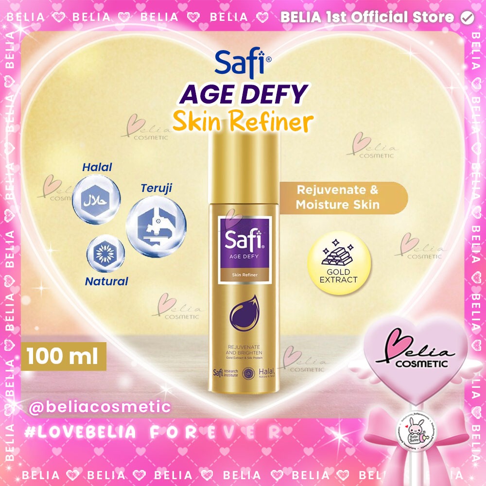 ❤ BELIA ❤ SAFI Age Defy Skin Refiner 100ml (ADSR Gold)
