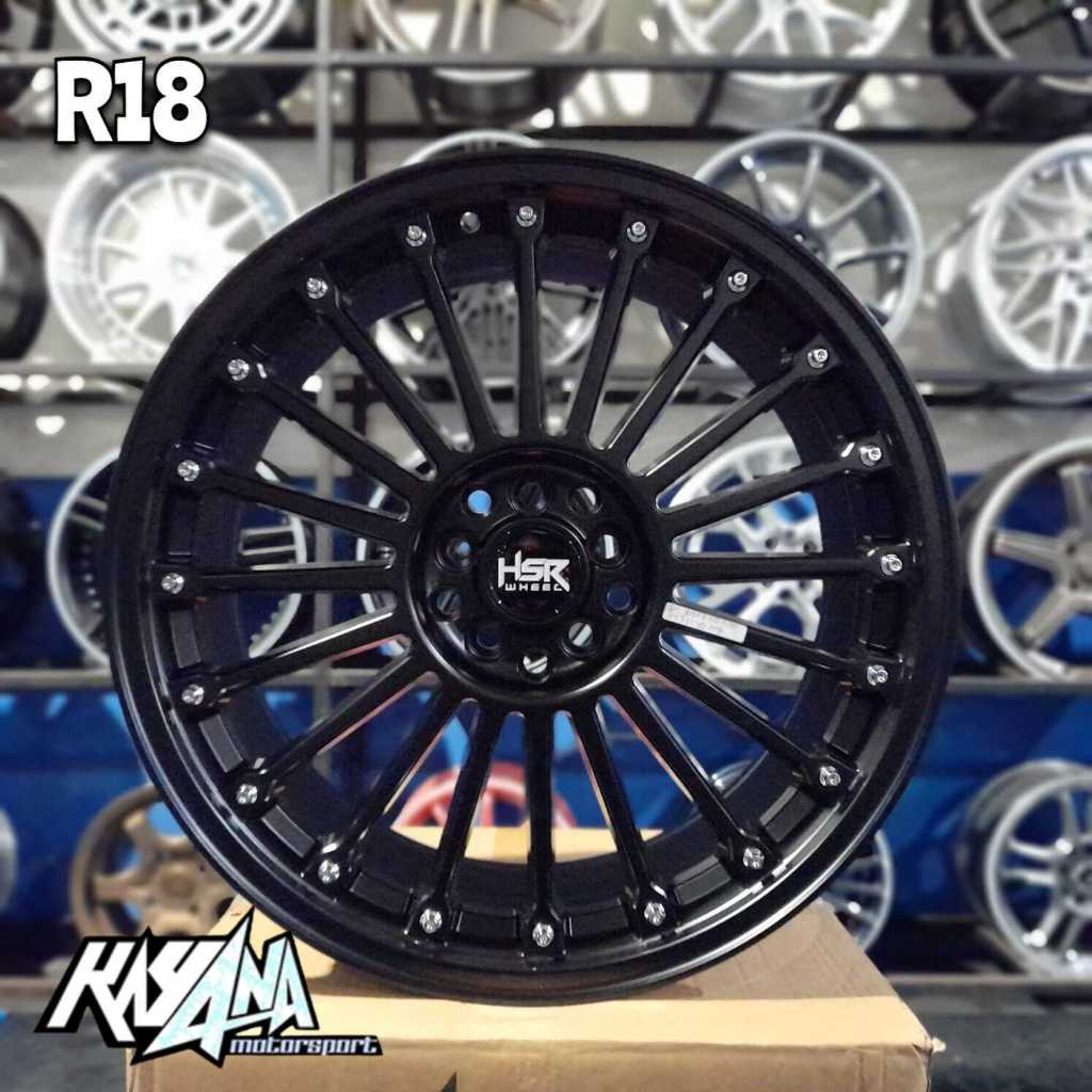 Velg Murah Ring 18 HSR JJC Velg Mobil Avanza New Innova Xpander Model Jari-Jari Pelek R18
