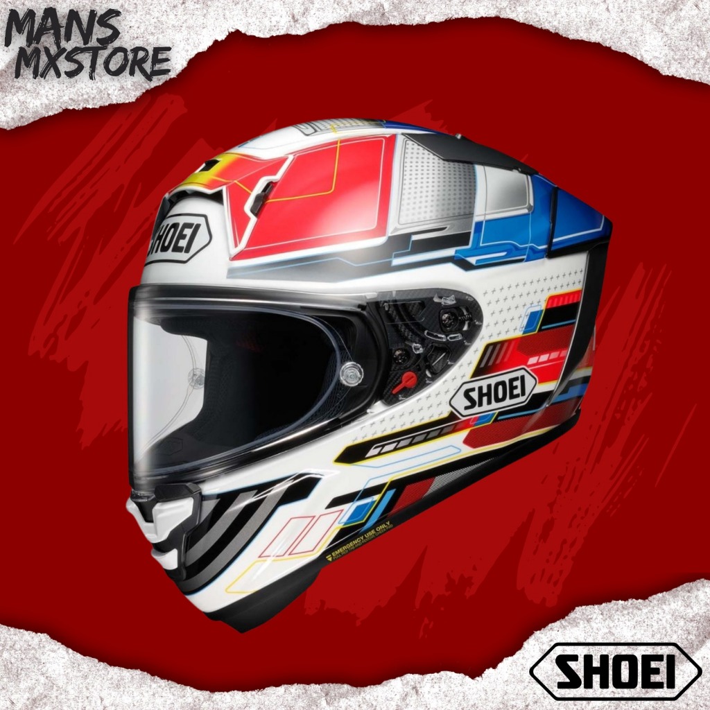 HELM FULL FACE SHOEI X15 PROXY TC-10 X-FIFTEEN HELM SHOEI X15