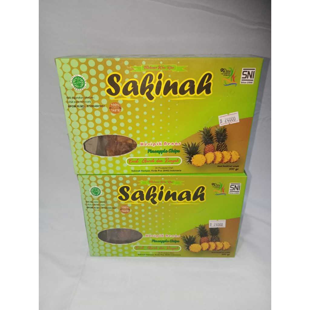 

SAKINAH KRIPIK NANAS ASLI.