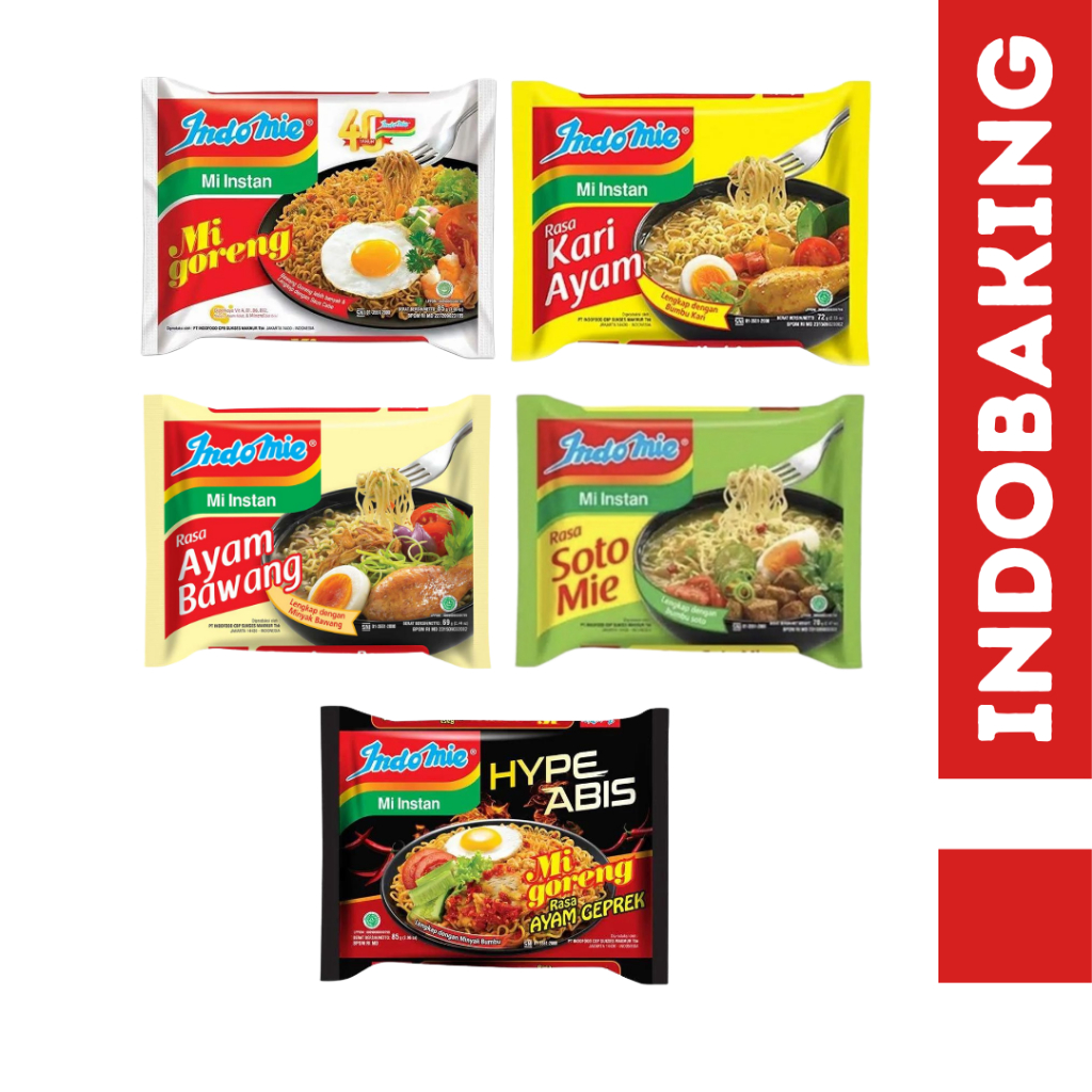

Indomie Mie Instan Goreng & Kuah