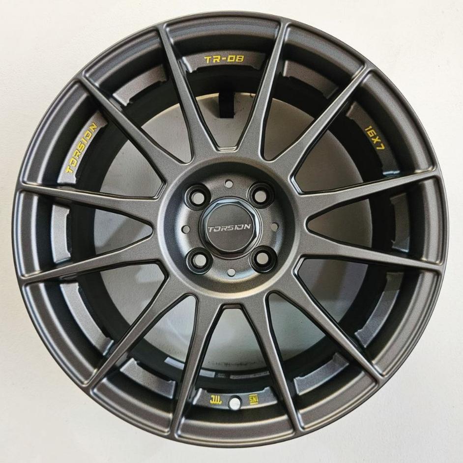VELG MOBIL ORIGINAL TORSION WHEELS TR08 R16 x 7 4H 100 ET 41 MATTE GRAPHITE
