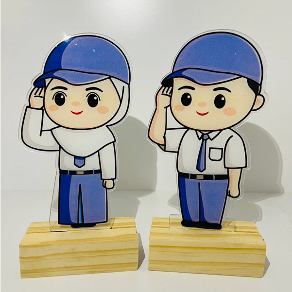 Piala SMA plakat SMA wisuda Akrilik Custom