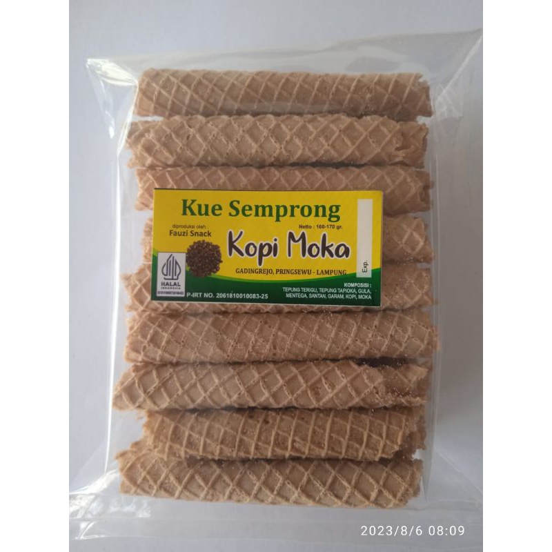 

Kue Camilan Masa kini Semprong Aneka Rasa/kue lebaran