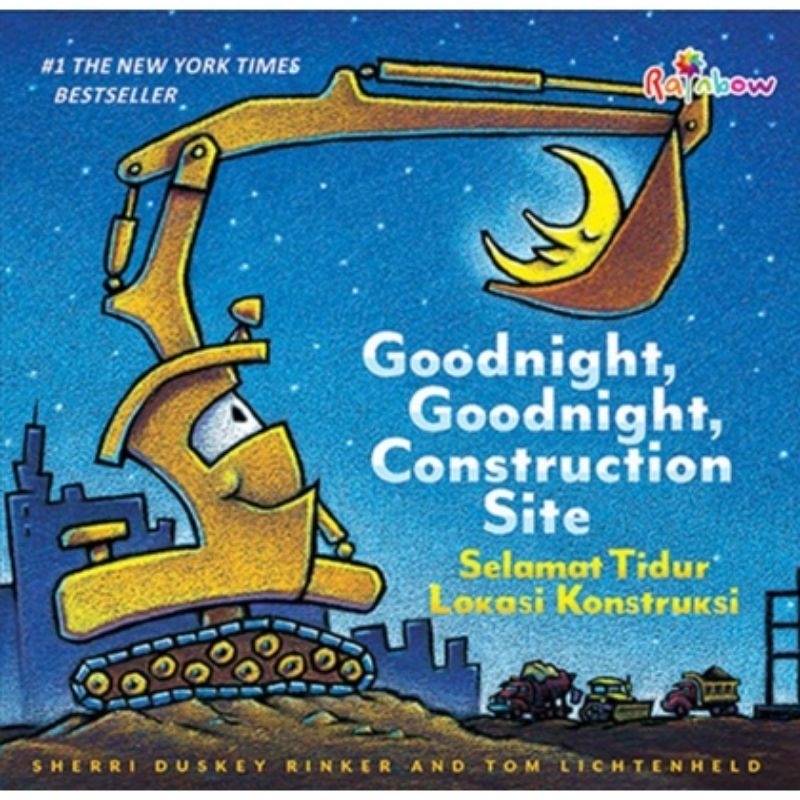 Buku cerita Goodnight Construction site