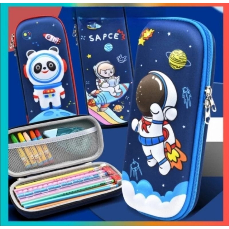 

Tempat Pensil 3D Karakter Motif Kartun Kotak Pencil Gambar Timbul Lucu Souvernir Anak Office Stationery Serbaguna