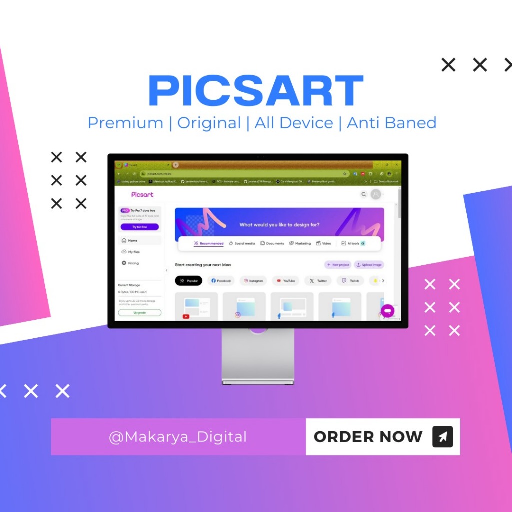 Picsart Premium Privat Murah PROMO