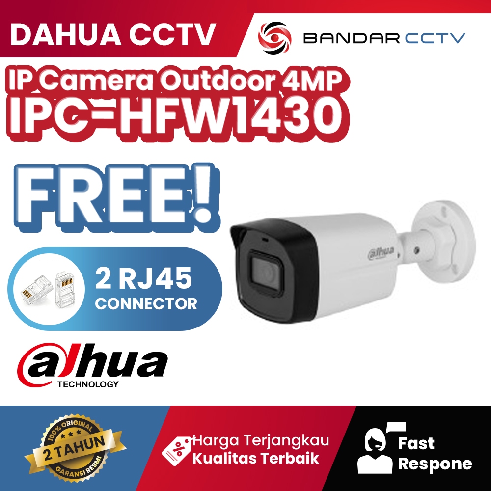 Dahua IPC-HFW1430 4MP IP Camera Outdoor