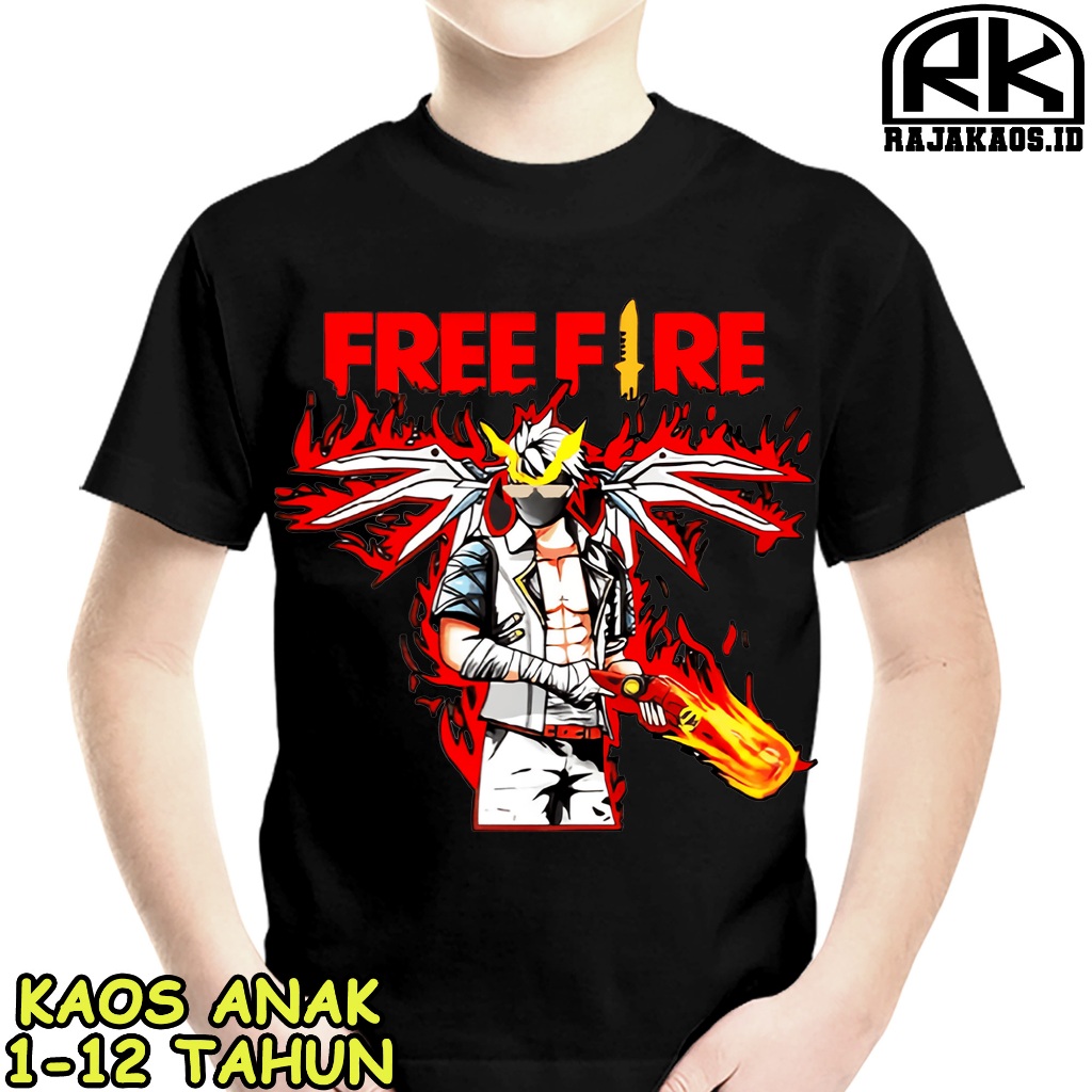 KAOS ANAK KARAKTER FF 4 USIA 1-12 TAHUN BAJU ANAK KAOS FF - KAOS FF COTTON COMBED 30S