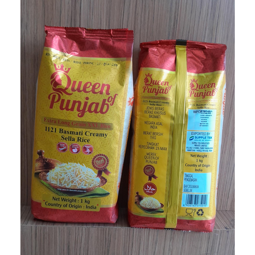 

beras basmati india queen punjab beras punjab 1kg