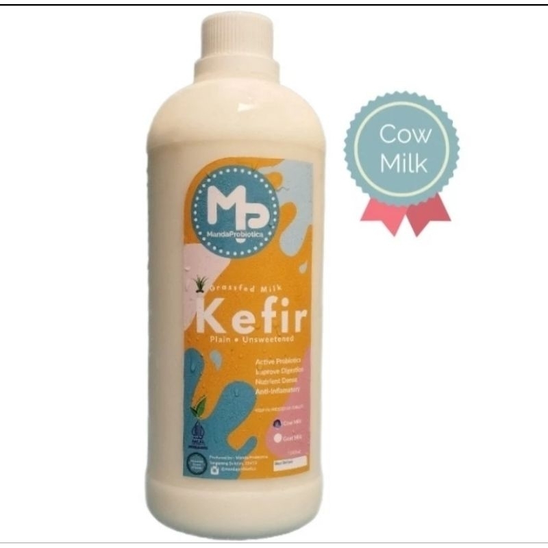 

KEFIR SUSU SAPI, KAMBING 1L - MANDA PROBIOTICA