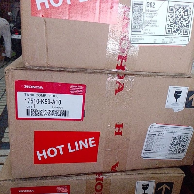 tank comp fuel 17510-k59-a10 tangki Vario 2017-2024 asli AHM