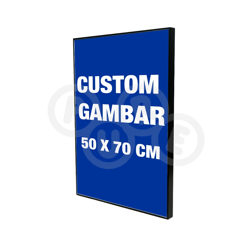 Poster + Frame 50x70cm