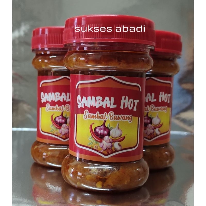

Sambal Bawang PEDAS HOT No MSG No Pengawet