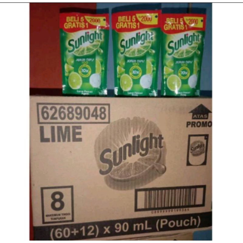 sunlight rp2000an 1dus  isi 60 +12 pcs