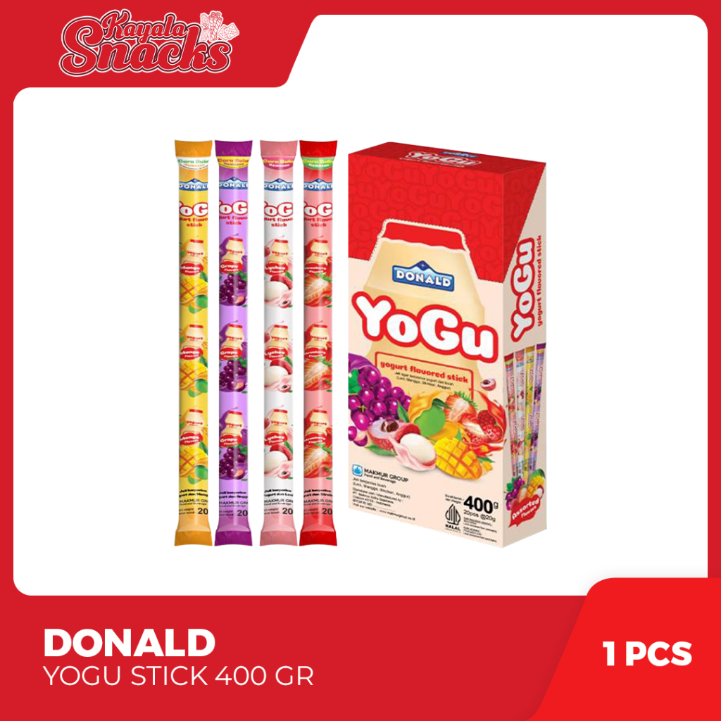 

DONALD Yogu Stick 400 gr - 1 Box x 24 Pcs