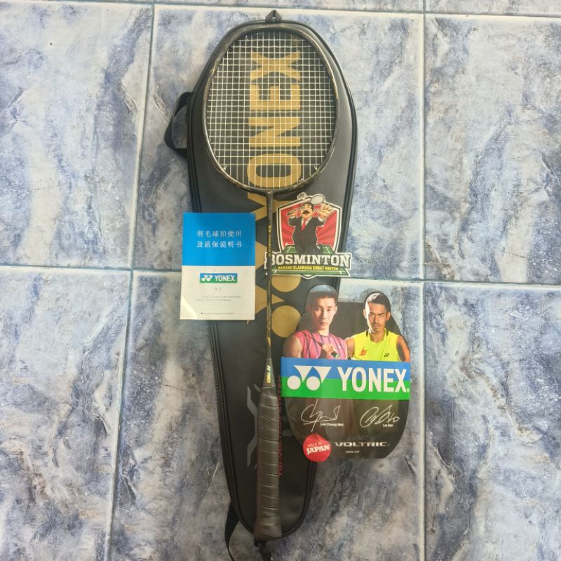Yonex Voltric Z Force ll Lin Dan Gold Exclusive JP Code Second Raket Badminton