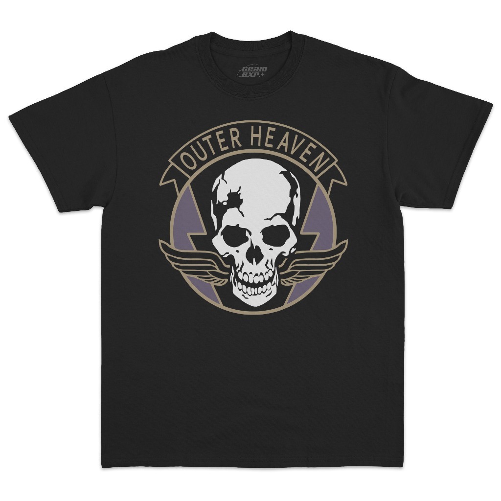 Kupakai Metal Gear Solid Outer Heaven | T-Shirt Game Metal Gear Solid Hideo Kojima