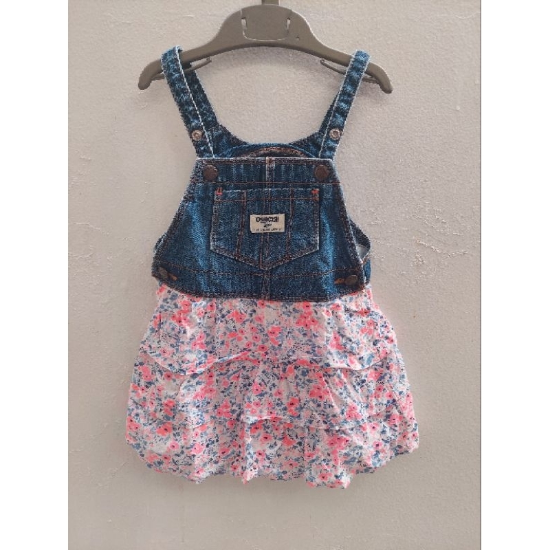 PRELOVED OVERALL ROK ANAK PEREMPUAN OSHKOSH ORIGINAL