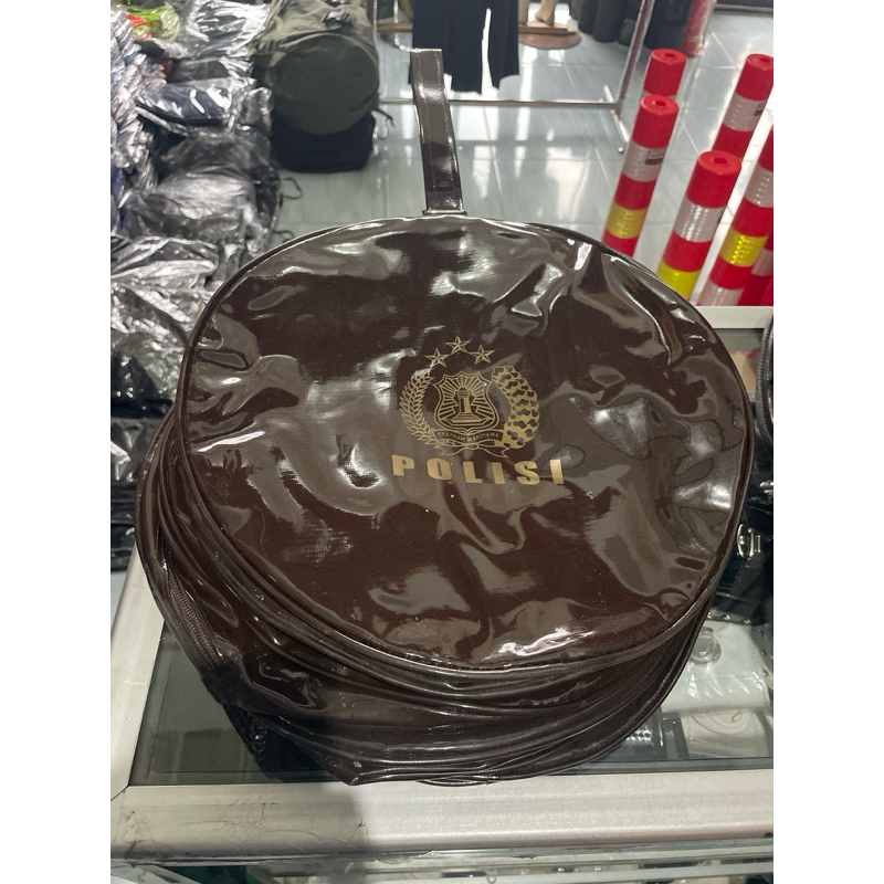 TAS PET TOPI PET POLISI
