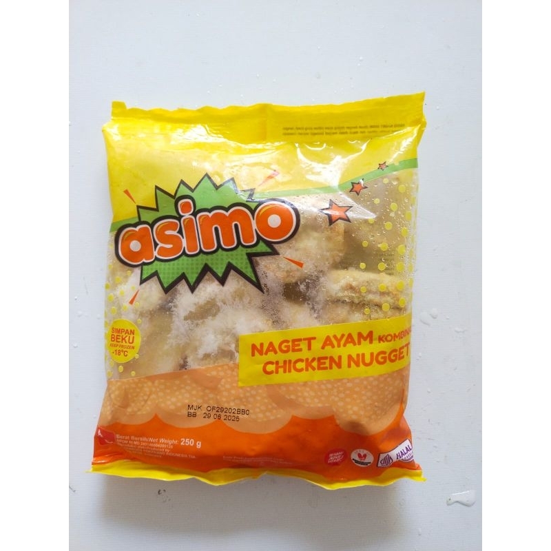 

Asimo Naget Ayam 250gr/ Chiken Nugget