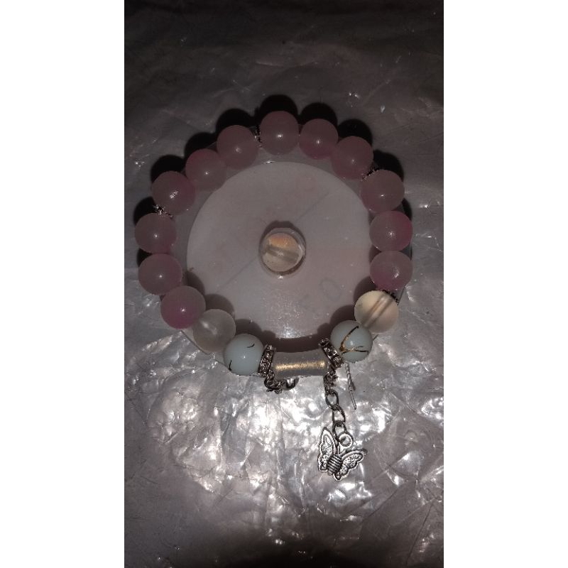 GELANG MANIK KRISTAL KACA