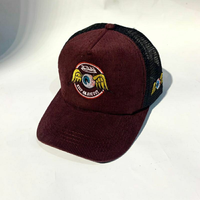 TOPI TRUCKER VON DUTCH TOPI CORDUROY VON DUTCH