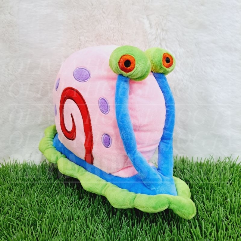 Boneka Gary Siput Pink Biru Boneka Gary Keong Boneka Gary Spongebob