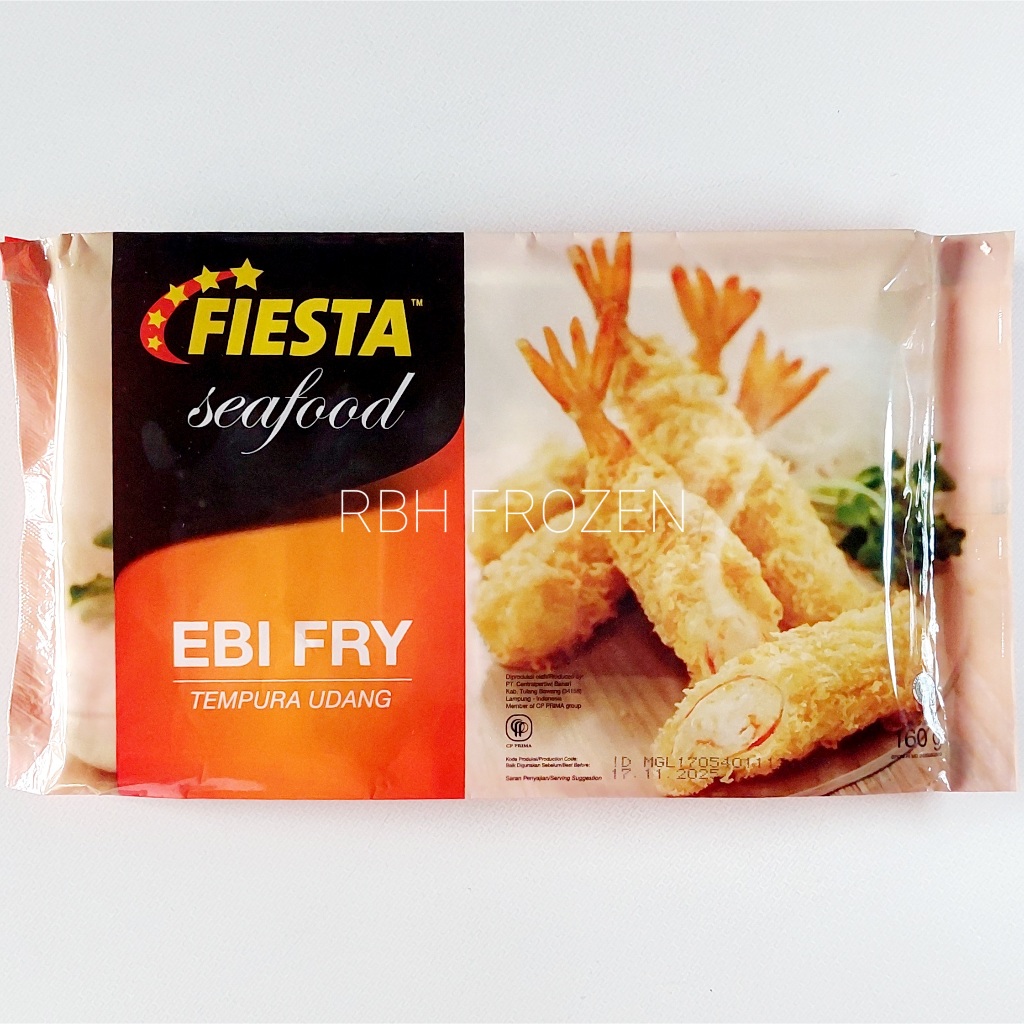 

Fiesta Seafood Ebi Fry / Ebi Furai / Tempura Udang 160 Gr