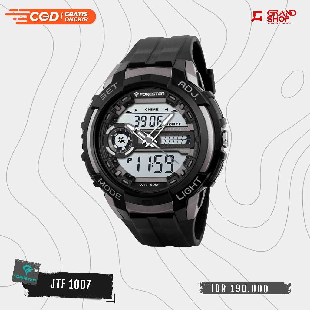 Jam Tangan Digital Analog JTF 1007 Forester