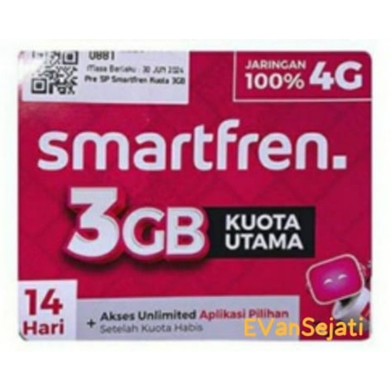 Kartu Smartfren 3GB
