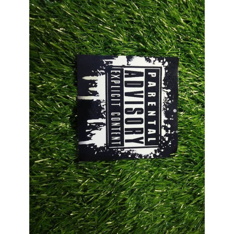 

print stiker parental advisory