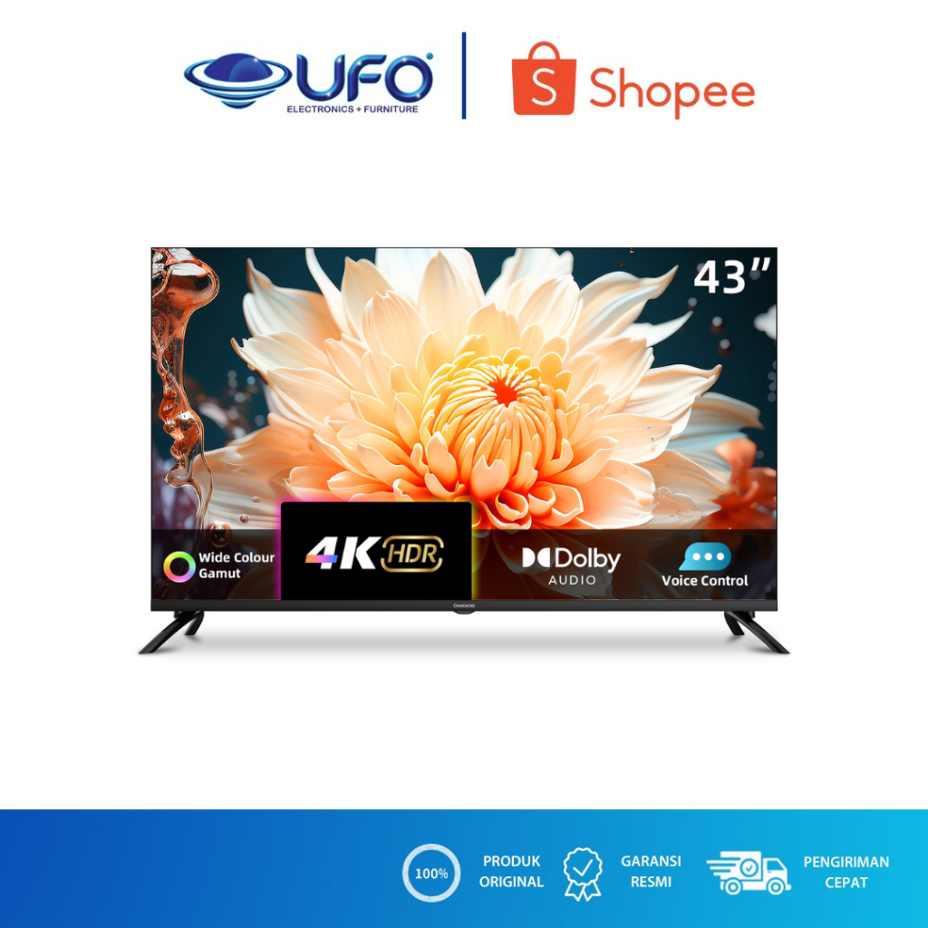 CHANGHONG 55 INCH QLED GOOGLE TV 4K UHD U55QCN1