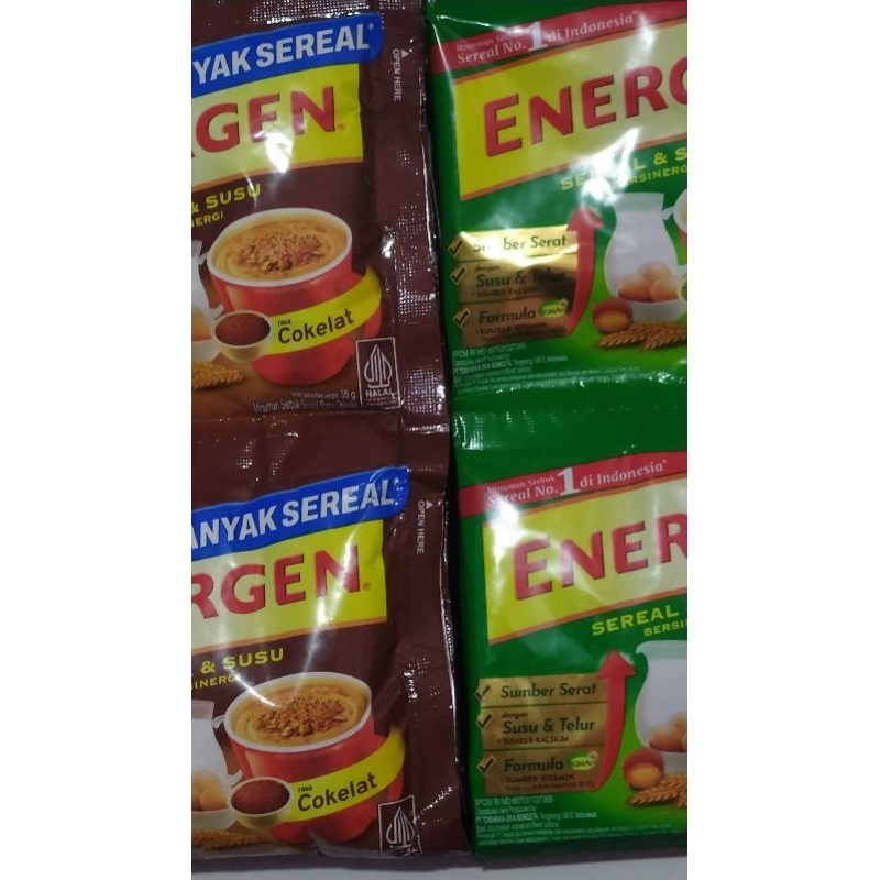 

Energen Sereal dan Energen Champion