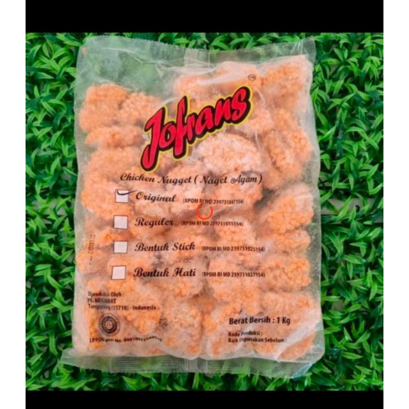 

Jual Chicken Nugget Jofran 1kg