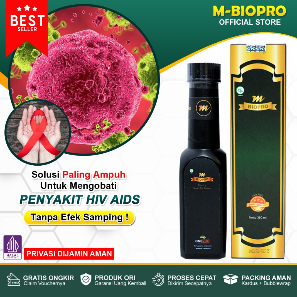 Obat Hiv Sembuh Total Pencegah Penyakit Hiv Aid Paling Ampuh MBIOPRO Asli Original