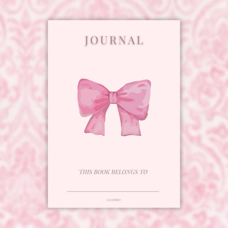 

La Lavishly | Coquette Bow Notebook