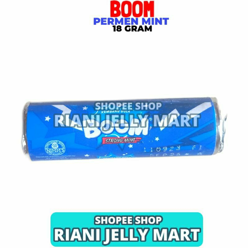 

Permen Boom Stick Rasa Strong Mint 18g