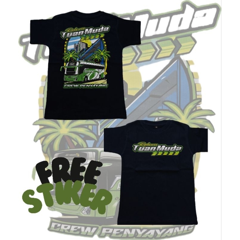 KAOS BUS ANAK TUAN MUDA  YANG LAGI#VIRAL#