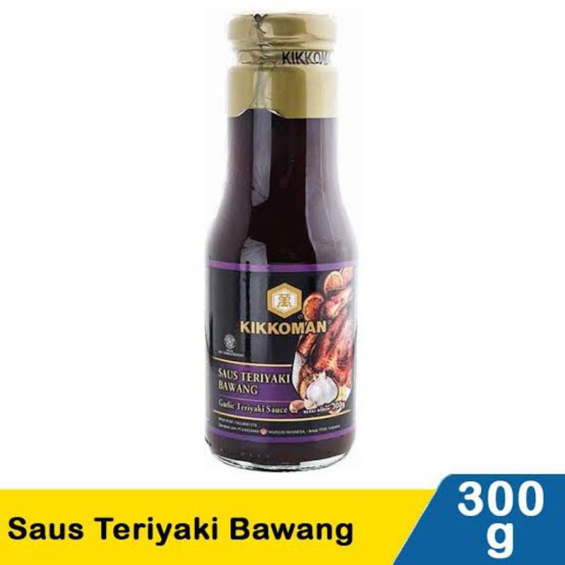 

Jual Saus Teriyaki Bawang Kikkoman 300gr